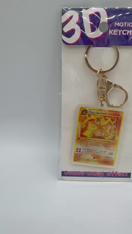 Pokemon 3D Lenticular Keychain