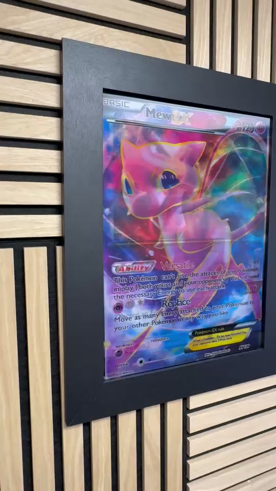 Mewtwo 3D Lenticular Poster Framed 30x40cm