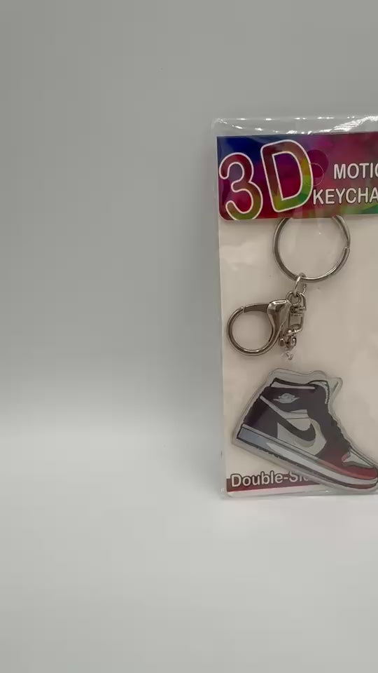 Jordan 3D Lenticular Keychain