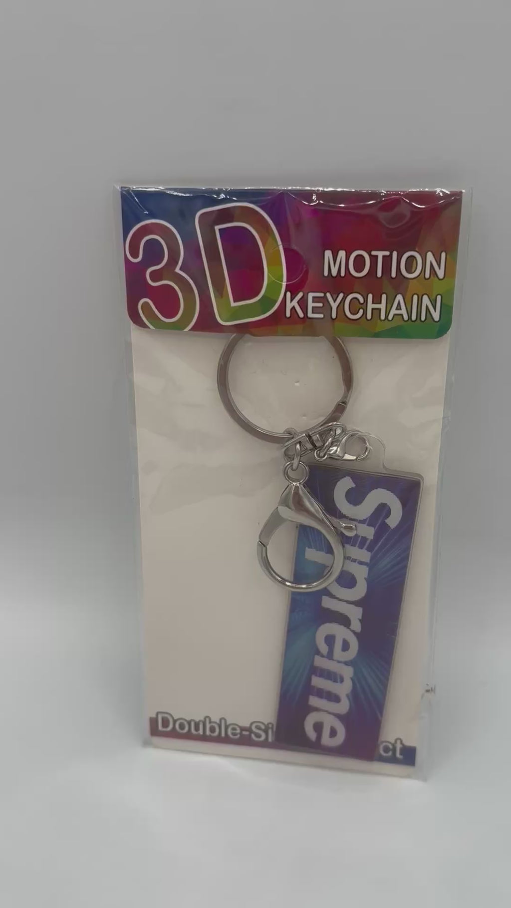 Supreme 3D Lenticular Keychain
