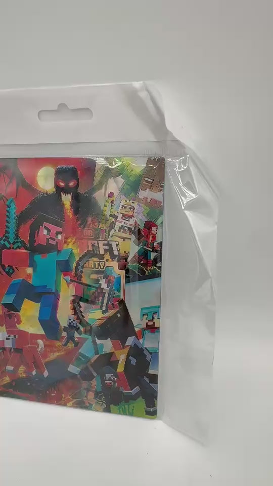 Minecraft 3D Lenticular Sticker