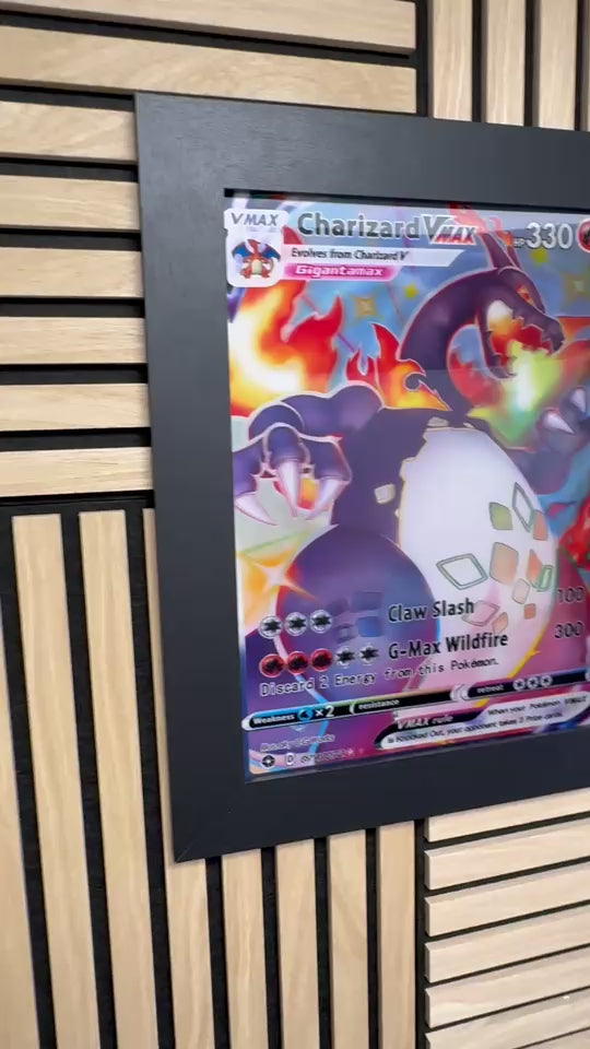 Charizard 3D Lenticular Poster Framed 30x40cm