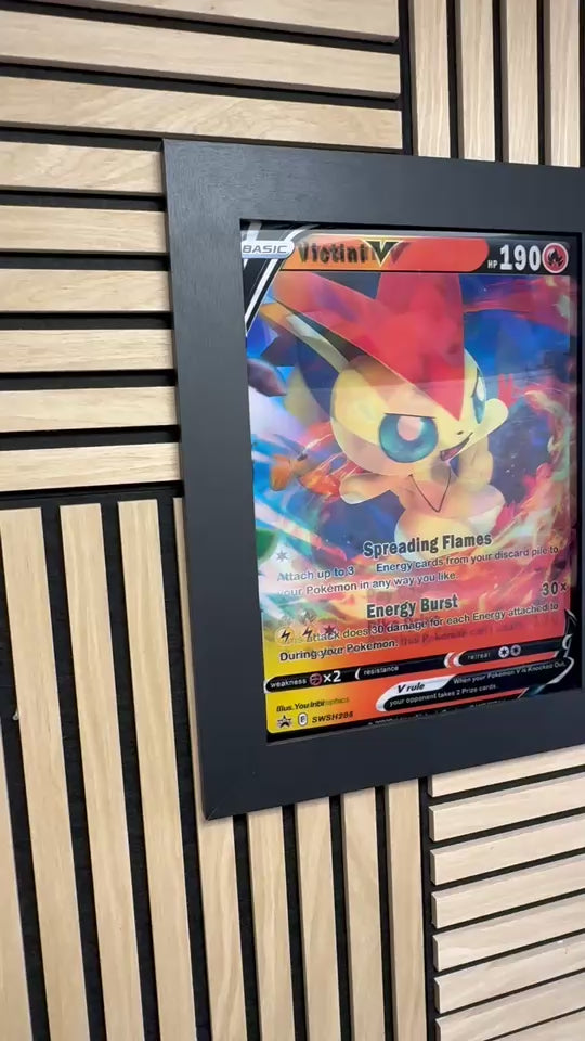 Ivysaur Meowth Pokemon 3D Lenticular Poster Framed 30x40cm